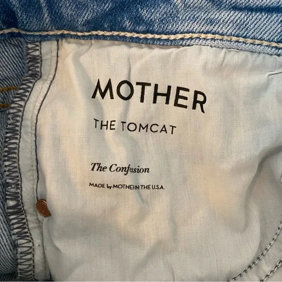 Mother Superior The Tomcat Ankle Length Straight Leg Jeans - Picture 9 of 11